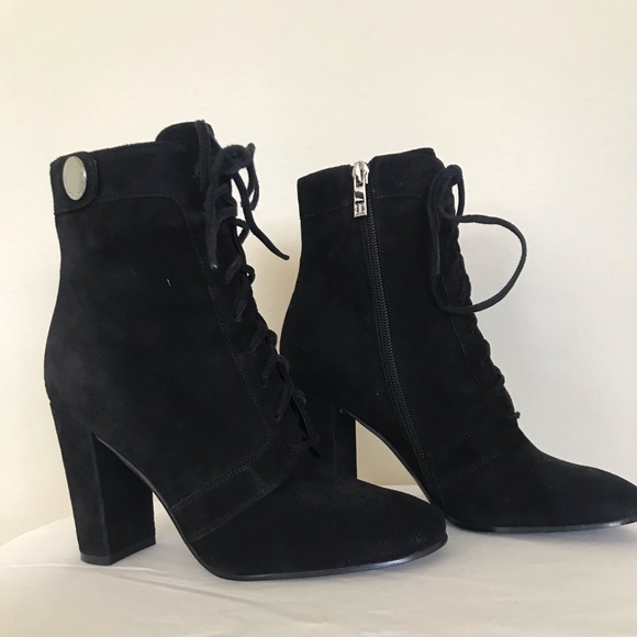 Ivanka Trump Shoes - Suede booties